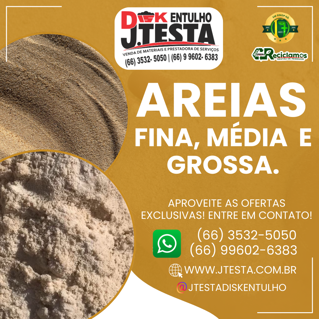 foto de AREIAS PARA SUA CONTRUÇÃO ! APRONTA ENTREGA