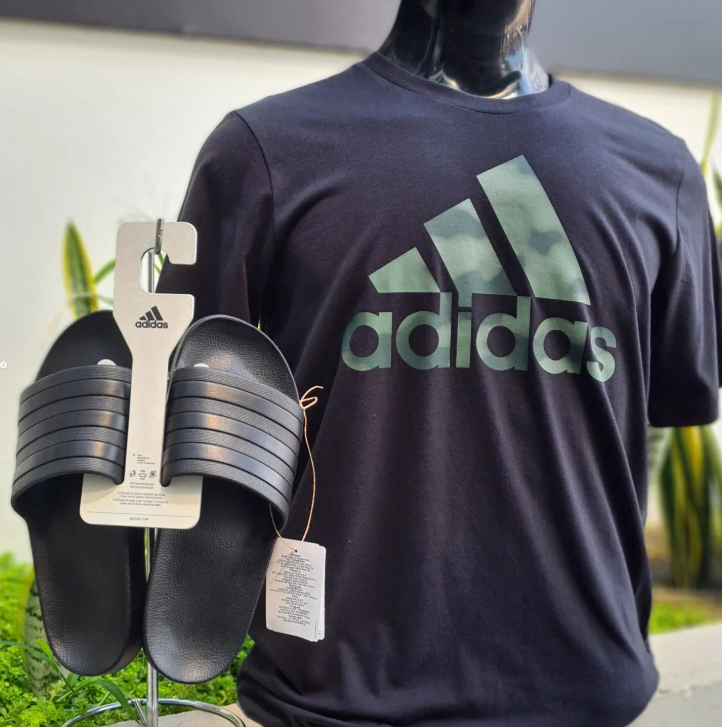 foto de CAMISETA E CHINELO ADIDAS