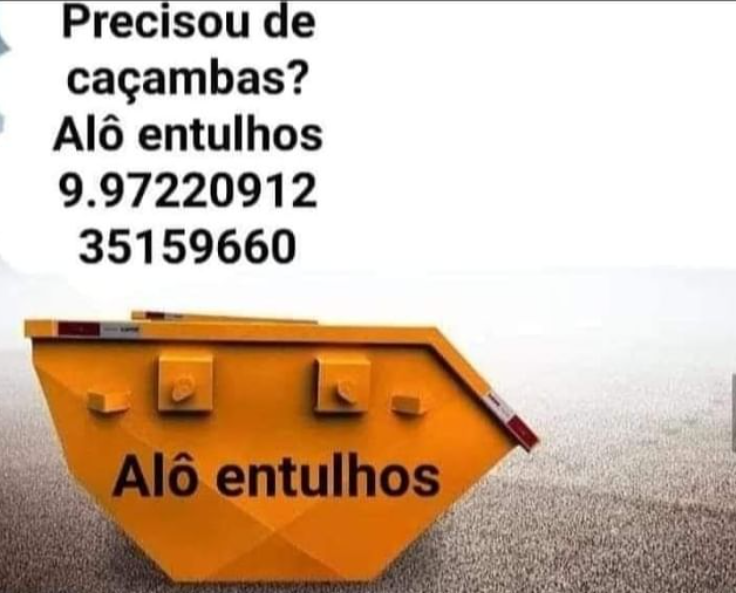 foto de PRECISOU DE CAÇAMBA? CHAME ALÔ ENTULHO