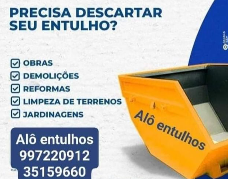 foto de LOCAÇÃO DE CAÇAMBA PARA ENTULHO