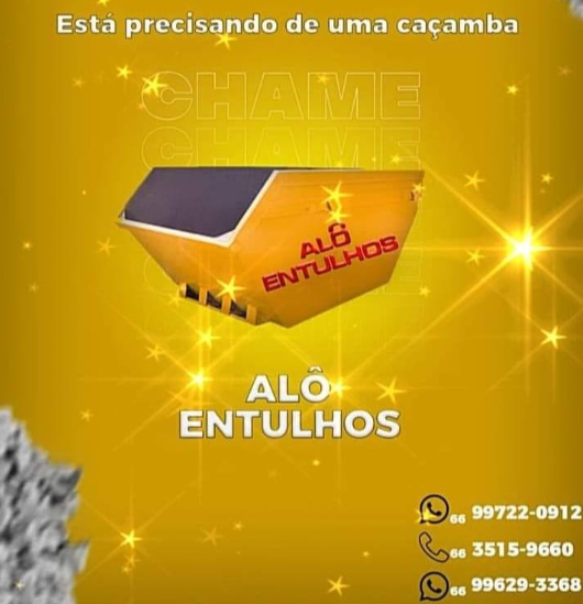 foto de PRECISANDO LOCAR UMA CAÇAMBA? CHAME A ALÔ ENTULHOS