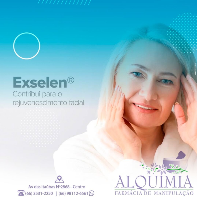 foto de EXSELEN CONTRIBUI PARA O REJUVENESCIMENTO FACIAL