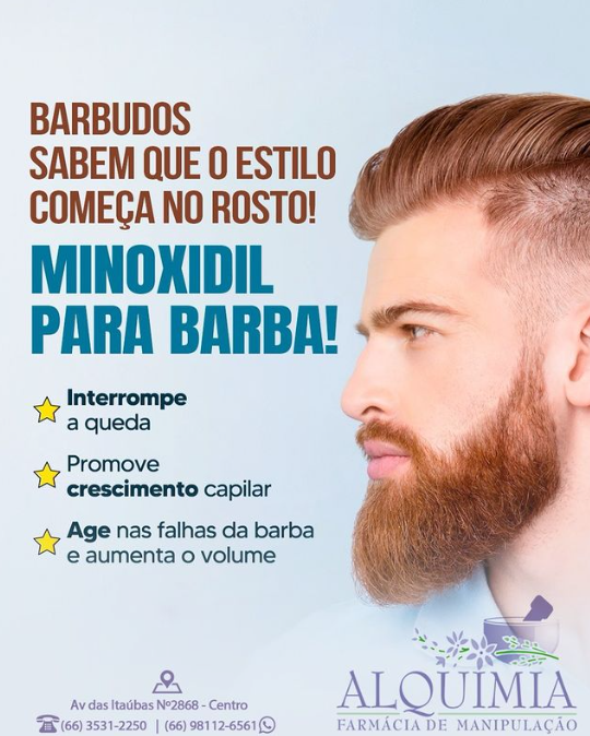 foto de MINOXIDIL PARA BARBA