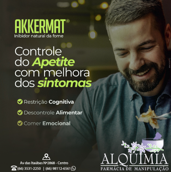 foto de AKKERMAT - INIBIDOR NATURAL DA FOME