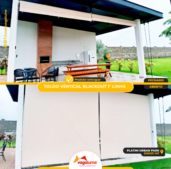 foto de TOLDO VERTICAL BLACKOUT 1ª LINHA