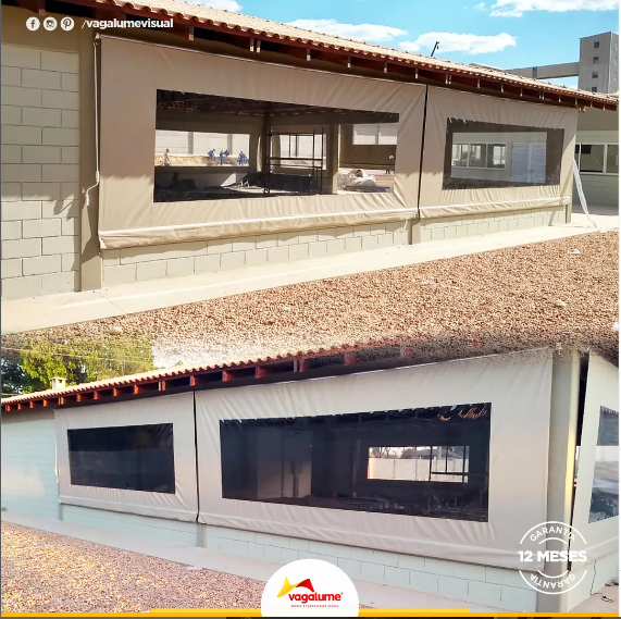 foto de TOLDO CORTINA COM VISOR