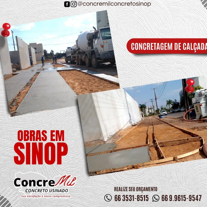 foto de CONCRETAGEM DE CALÇADA