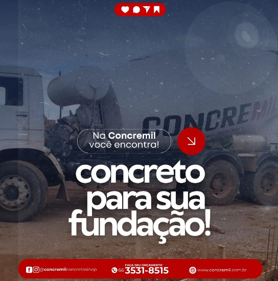 foto de FUNDAÇÃO É COM NOSSO CONCRETO