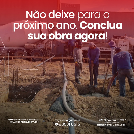 foto de NÃO DEIXE PARA O PRÓXIMO ANO, CONCLUA SUA OBRA AGORA