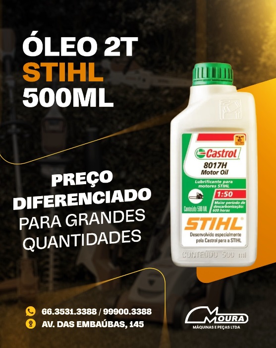 foto de ÓLEO 2 TEMPOS STIHL VOCÊ ENCONTRA AQUI!