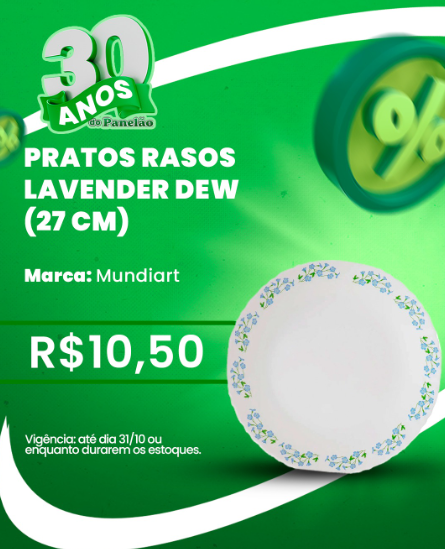 foto de PRATOS RASOS LAVENDER DEW