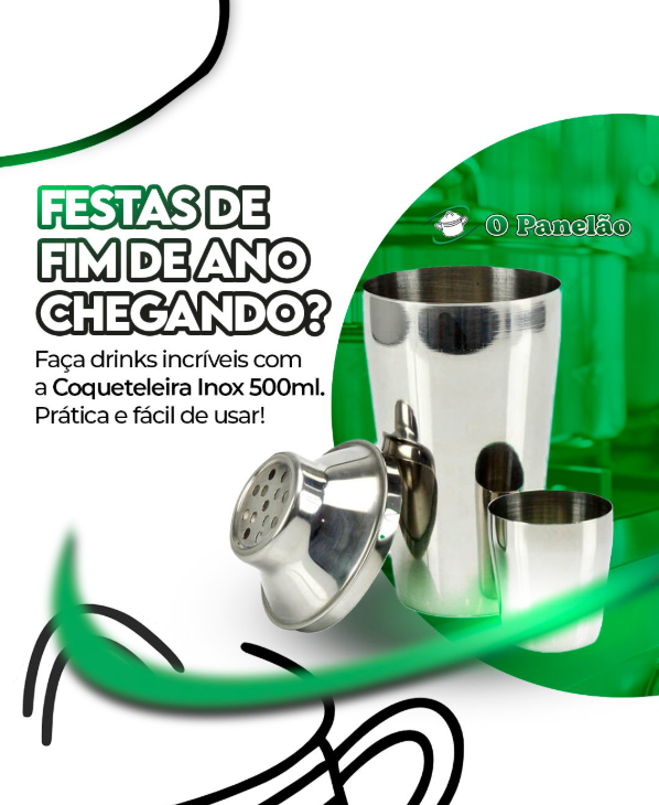 foto de COQUETELEIRA INOX 500ML