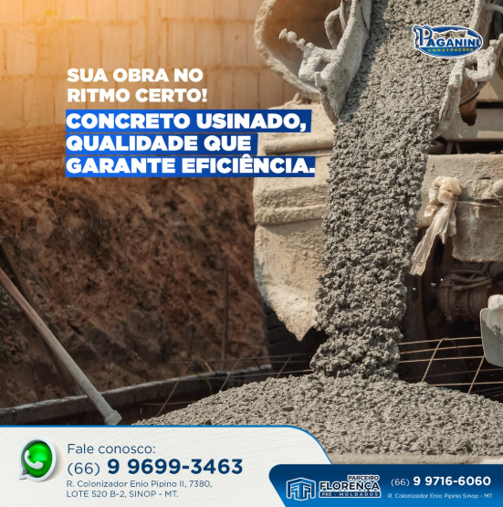 foto de CONCRETO USINADO - QUALIDADE QUE GARANTE EFICIÊNCIA