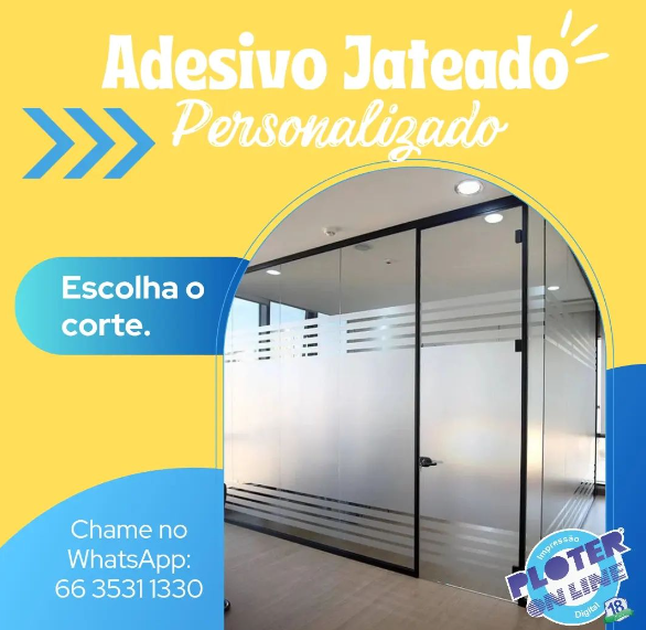 foto de ADESIVO JATEADO PERSONALIZADO