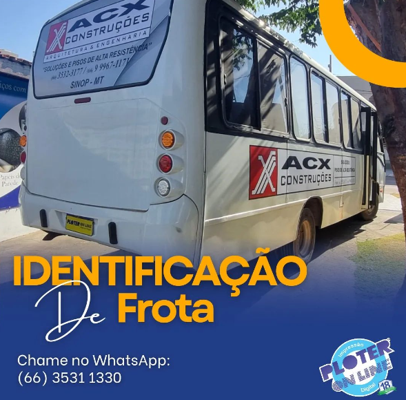 foto de ADESIVOS PARA IDENTIFICAÇÃO DE FROTA