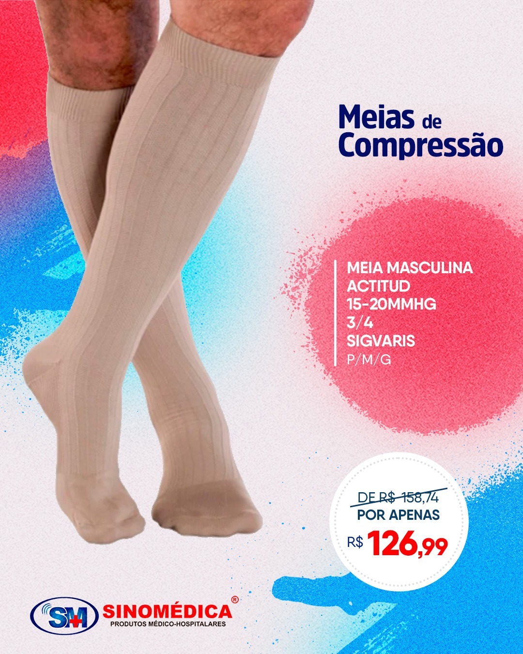 foto de MEIAS DE COMPRESSÃO