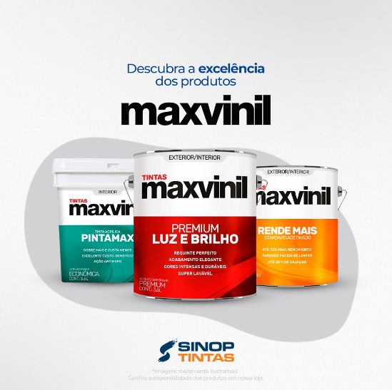 foto de PRODUTOS MAXVINIL