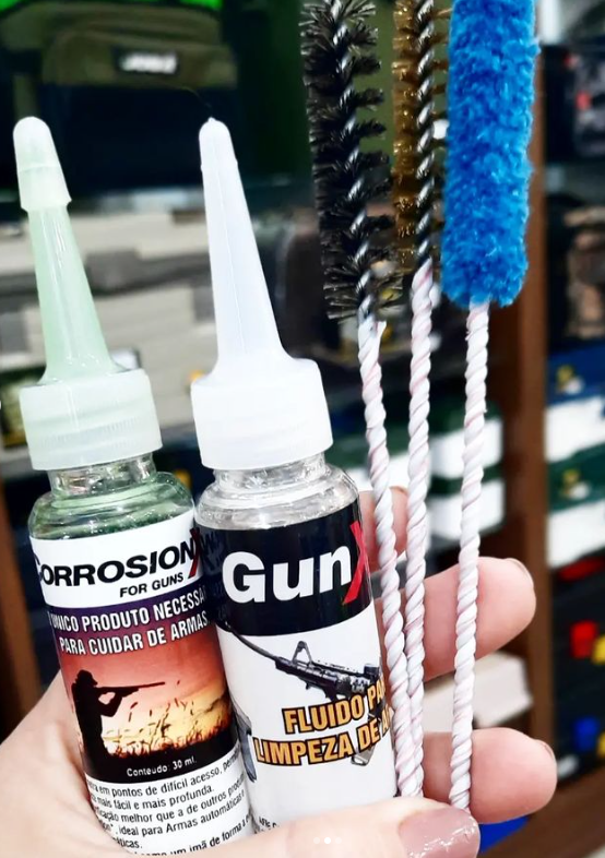 foto de KIT PARA LIMPEZA DE ARMAS CURTAS CORROSION X