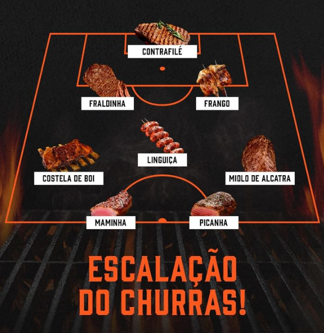 foto de ESCALAÇÃO PARA UM CHURRASCO PERFEITO