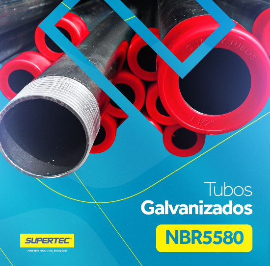 foto de TUBOS DE AÇO GALVANIZADO