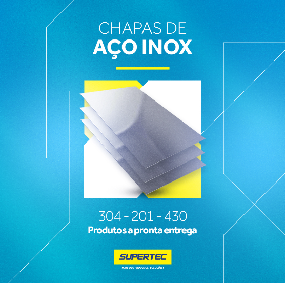 foto de CHAPAS DE AÇO INOX