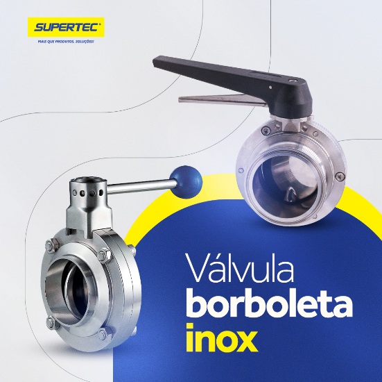 foto de VÁLVULA BORBOLETA INOX