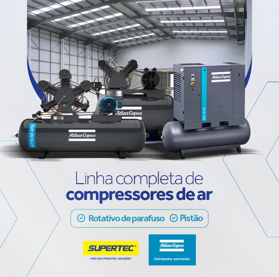 foto de LINHA COMPLETA DE COMPRESSORES DE AR