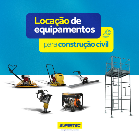 foto de LOCAÇÃO DE EQUIPAMENTOS PARA CONSTRUÇÃO CIVIL