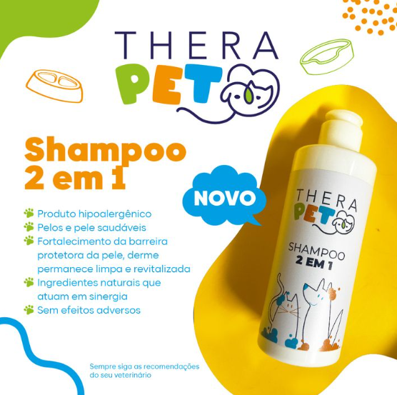 foto de SHAMPO 2 EM 1 - LINHA THERA PET