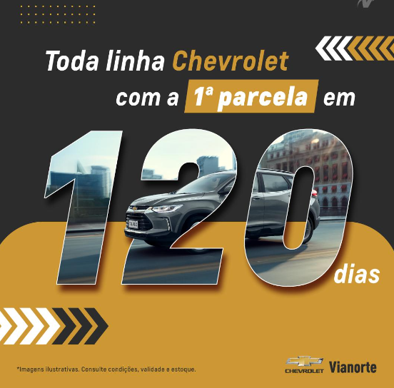 foto de TODA LINHA CHEVROLET COM 1ª PARCELA SÓ PARA AGOSTO