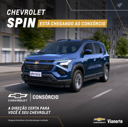 foto de CHEVROLET SPIN ESTÁ CHEGANDO AO CONSÓRCIO