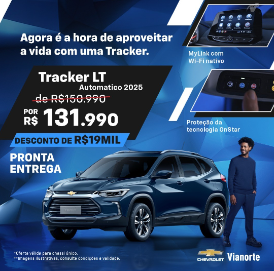 foto de TRACKER LT AUTOMÁTICO 2025