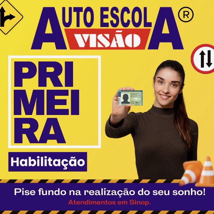 foto de PRIMEIRA HABILITAÇÃO É NA AUTO ESCOLA VISÃO