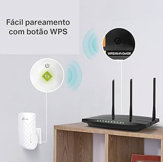 foto de REPETIDOR TP LINK WIFI RE200 AC 750