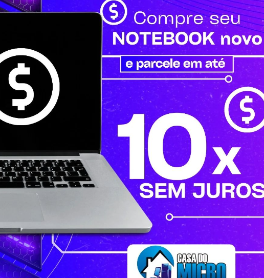 foto de NOTEBOOK EM ATÉ 10x SEM JUROS